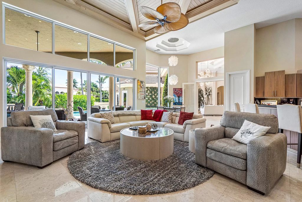 The Property in North Palm Beach, an ocean accessible estate boasts a grandeur yet exclusive lifestyle in one of North Palm Beach County's finest deep water private gated community is now available for sale. This home located at 768 Harbour Isles Way, North Palm Beach, Florida 