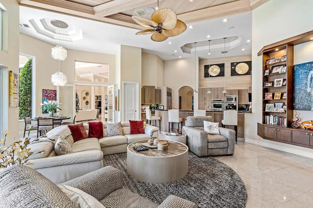 The Property in North Palm Beach, an ocean accessible estate boasts a grandeur yet exclusive lifestyle in one of North Palm Beach County's finest deep water private gated community is now available for sale. This home located at 768 Harbour Isles Way, North Palm Beach, Florida 