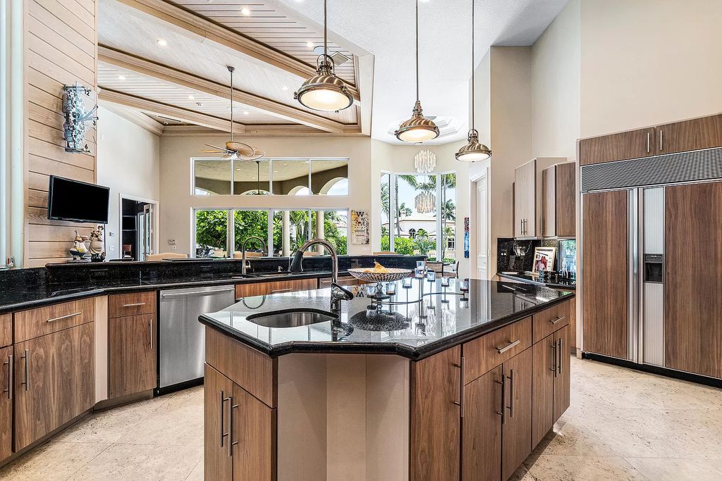 The Property in North Palm Beach, an ocean accessible estate boasts a grandeur yet exclusive lifestyle in one of North Palm Beach County's finest deep water private gated community is now available for sale. This home located at 768 Harbour Isles Way, North Palm Beach, Florida 
