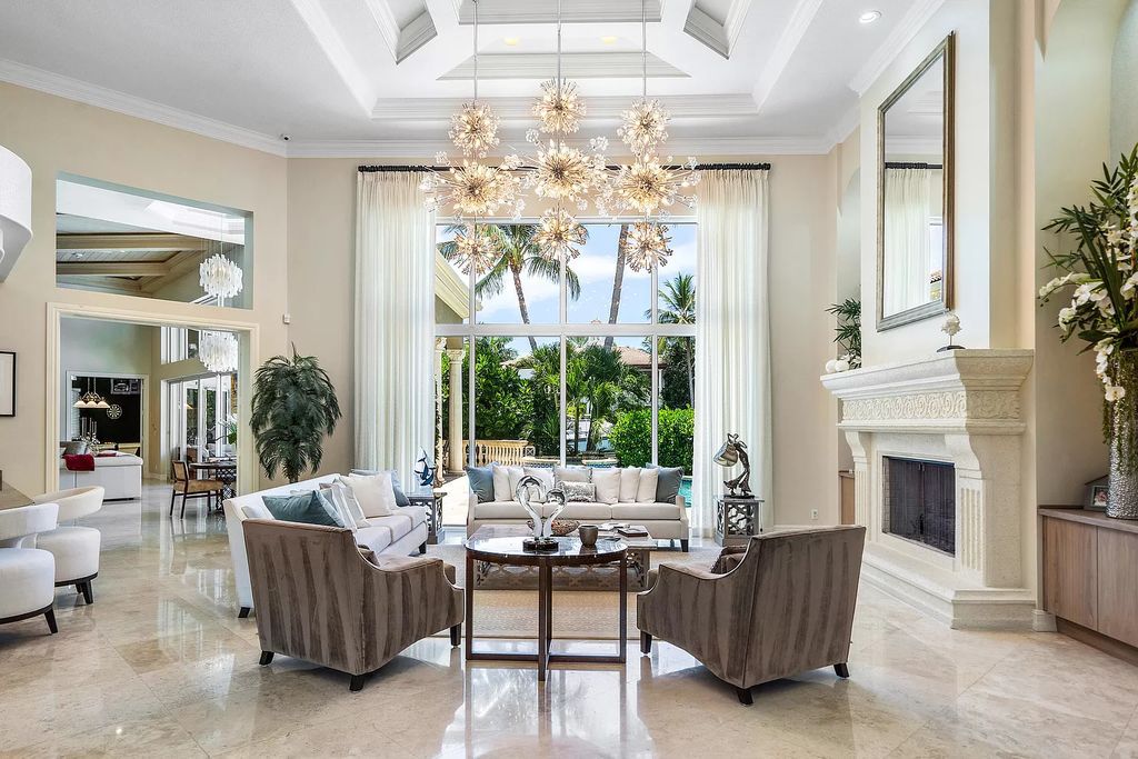 The Property in North Palm Beach, an ocean accessible estate boasts a grandeur yet exclusive lifestyle in one of North Palm Beach County's finest deep water private gated community is now available for sale. This home located at 768 Harbour Isles Way, North Palm Beach, Florida 