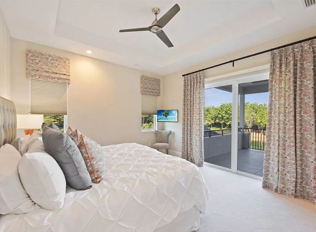 The Home in Miromar Lakes, a magnificent estate on a private waterfront peninsula showcases exquisite architectural details and an amazing outdoor oasis is now available for sale. This home located at 11910 Via Salerno Way, Miromar Lakes, Florida