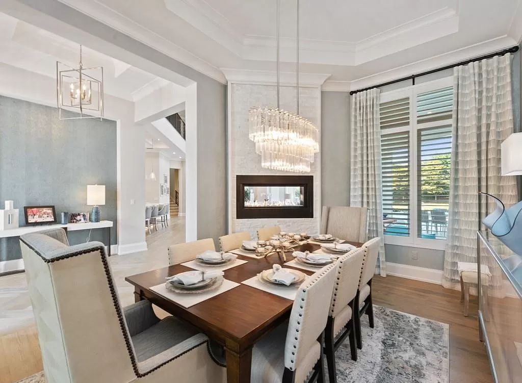 The Home in Miromar Lakes, a magnificent estate on a private waterfront peninsula showcases exquisite architectural details and an amazing outdoor oasis is now available for sale. This home located at 11910 Via Salerno Way, Miromar Lakes, Florida