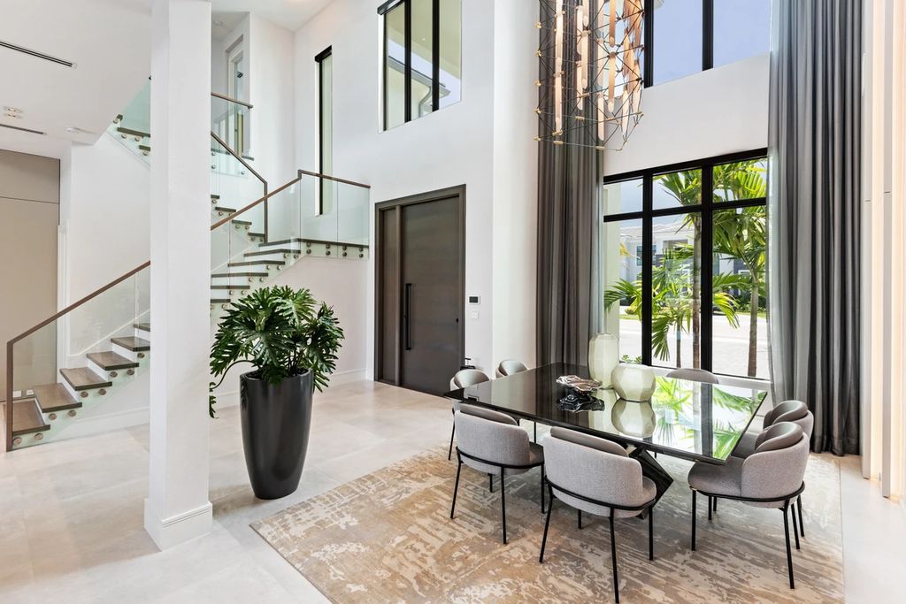 The Home in Boca Raton, the most exceptional home in Royal Palm Polo features luxurious wall coverings, custom built-ins and exquisite lighting is now available for sale. This home located at 7405 NW 27th Ave, Boca Raton, Florida