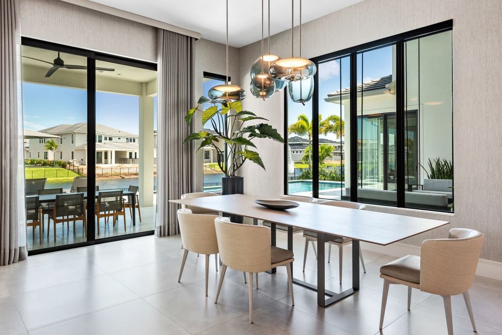 The Home in Boca Raton, the most exceptional home in Royal Palm Polo features luxurious wall coverings, custom built-ins and exquisite lighting is now available for sale. This home located at 7405 NW 27th Ave, Boca Raton, Florida