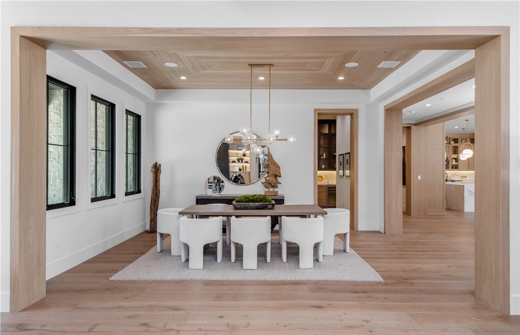 The Farmhouse in Encino, Exquisite new construction gated estate in the coveted enclave of Royal Oaks neighborhood with the sprawling grounds featuring a sparkling pool & spa, sports court, spacious elevated patio, grass area. This home located at 15825 Woodvale Rd, Encino, California