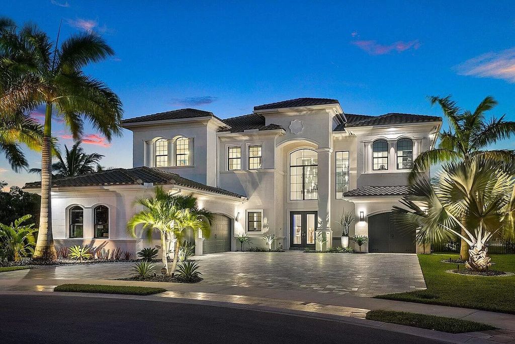 The Home in Delray Beach, an incredible custom Palermo Model in one of Palm Beach County's most desirable communities with an active clubhouse is now available for sale. This home located at 16804 Couture Ct, Delray Beach, Florida
