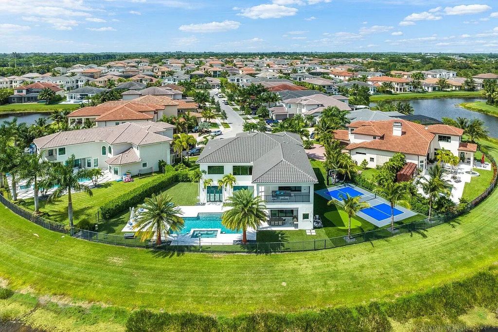 The Home in Delray Beach, an incredible custom Palermo Model in one of Palm Beach County's most desirable communities with an active clubhouse is now available for sale. This home located at 16804 Couture Ct, Delray Beach, Florida