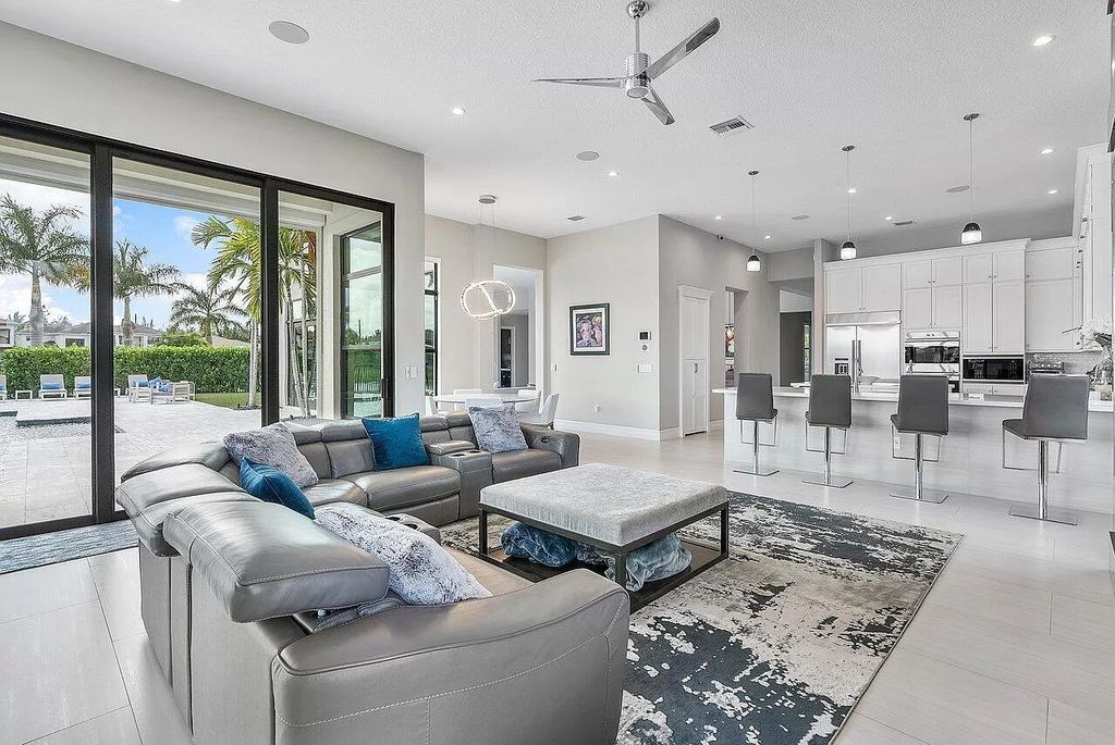 The Home in Delray Beach, an incredible custom Palermo Model in one of Palm Beach County's most desirable communities with an active clubhouse is now available for sale. This home located at 16804 Couture Ct, Delray Beach, Florida