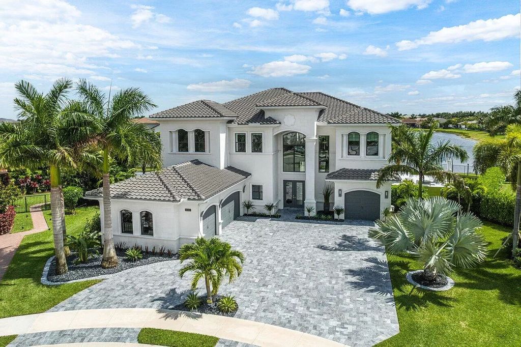 The Home in Delray Beach, an incredible custom Palermo Model in one of Palm Beach County's most desirable communities with an active clubhouse is now available for sale. This home located at 16804 Couture Ct, Delray Beach, Florida