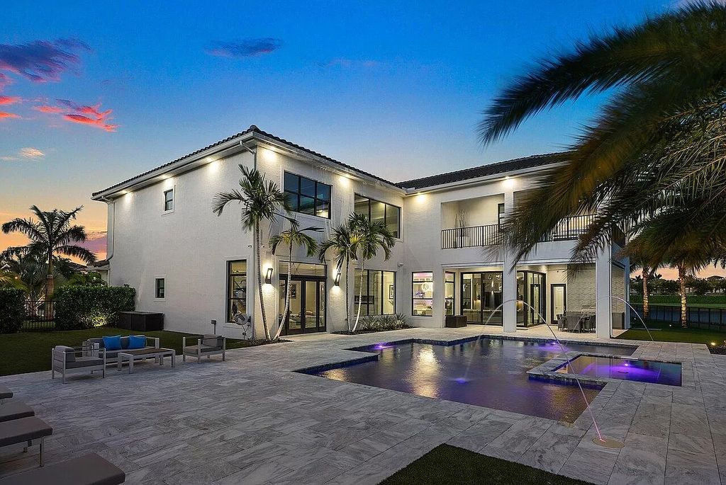 The Home in Delray Beach, an incredible custom Palermo Model in one of Palm Beach County's most desirable communities with an active clubhouse is now available for sale. This home located at 16804 Couture Ct, Delray Beach, Florida