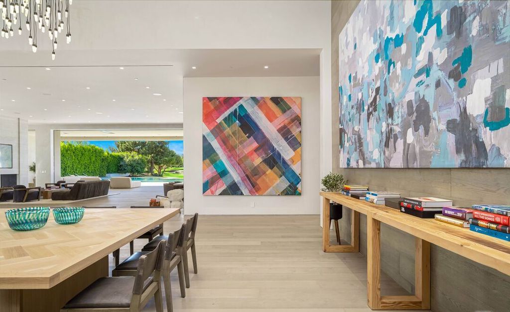The Madison Club Mansion in La Quinta is an exquisite warm contemporary home with massive gates and mature and magnificent landscape on all sides create unique atmospheric privacy now available for sale. This home located at 81560 Baffin Ave, La Quinta, California
