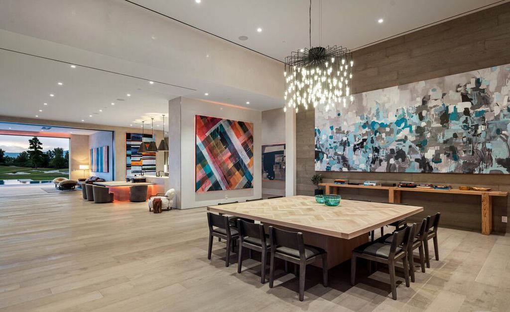 The Madison Club Mansion in La Quinta is an exquisite warm contemporary home with massive gates and mature and magnificent landscape on all sides create unique atmospheric privacy now available for sale. This home located at 81560 Baffin Ave, La Quinta, California