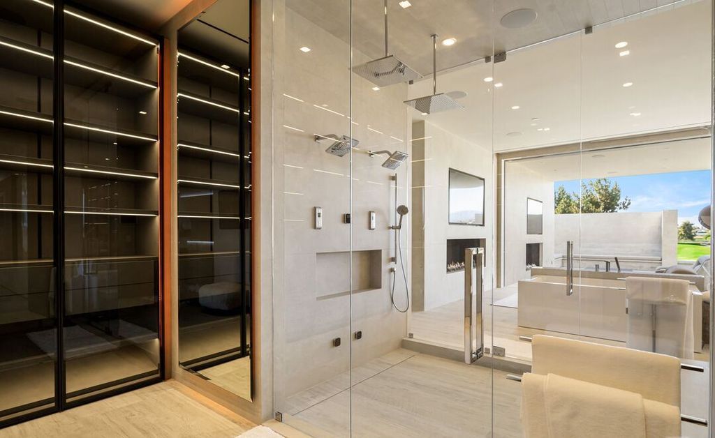 The Madison Club Mansion in La Quinta is an exquisite warm contemporary home with massive gates and mature and magnificent landscape on all sides create unique atmospheric privacy now available for sale. This home located at 81560 Baffin Ave, La Quinta, California