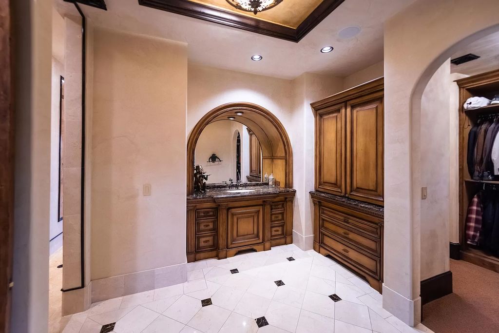 The Estate in Bend offers gourmet kitchen, primary wing, home gym and an expansive outdoor space, now available for sale. This home located at 1746 Wild Rye Cir, Bend, Oregon