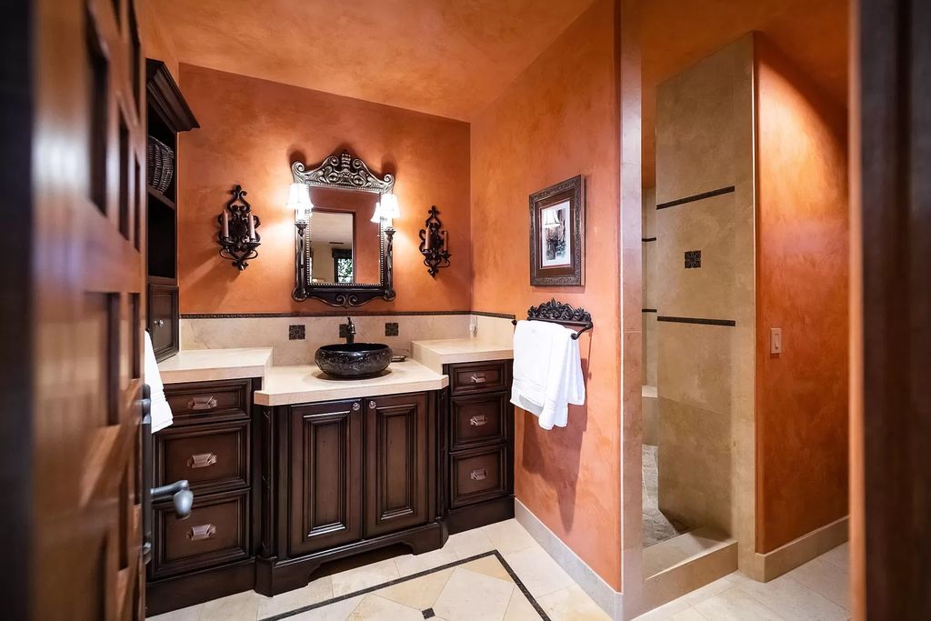 The Estate in Bend offers gourmet kitchen, primary wing, home gym and an expansive outdoor space, now available for sale. This home located at 1746 Wild Rye Cir, Bend, Oregon