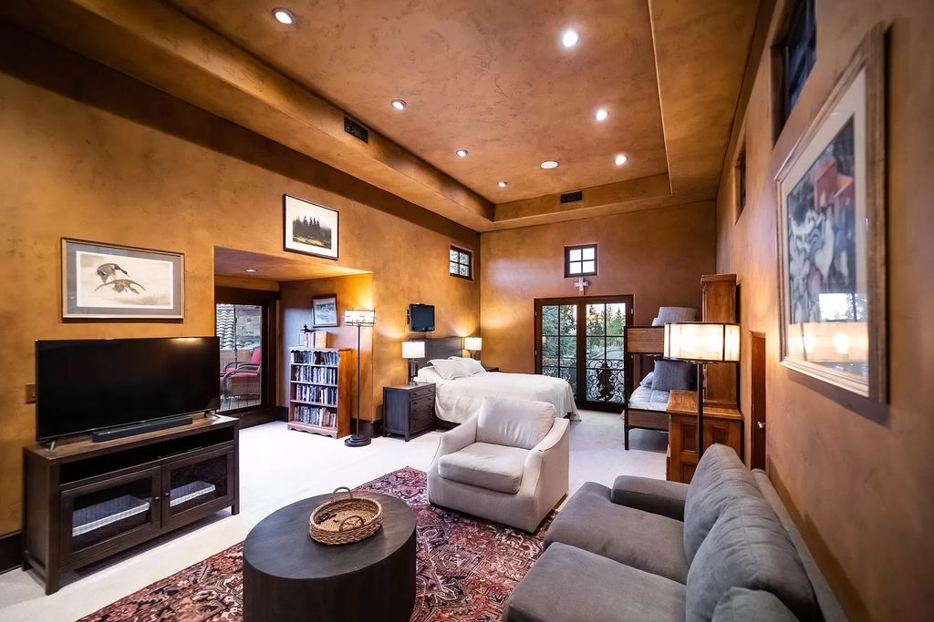 The Estate in Bend offers gourmet kitchen, primary wing, home gym and an expansive outdoor space, now available for sale. This home located at 1746 Wild Rye Cir, Bend, Oregon