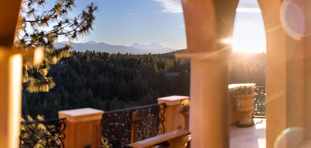 The Estate in Bend offers gourmet kitchen, primary wing, home gym and an expansive outdoor space, now available for sale. This home located at 1746 Wild Rye Cir, Bend, Oregon