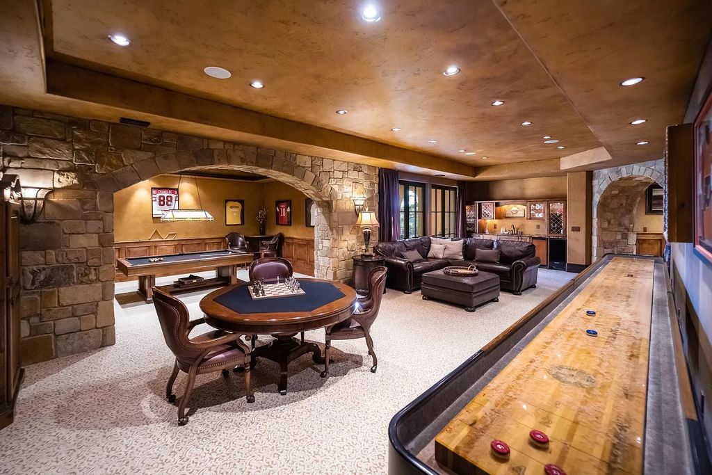 The Estate in Bend offers gourmet kitchen, primary wing, home gym and an expansive outdoor space, now available for sale. This home located at 1746 Wild Rye Cir, Bend, Oregon