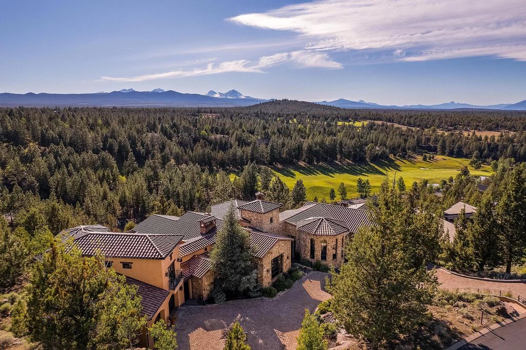 The Estate in Bend offers gourmet kitchen, primary wing, home gym and an expansive outdoor space, now available for sale. This home located at 1746 Wild Rye Cir, Bend, Oregon