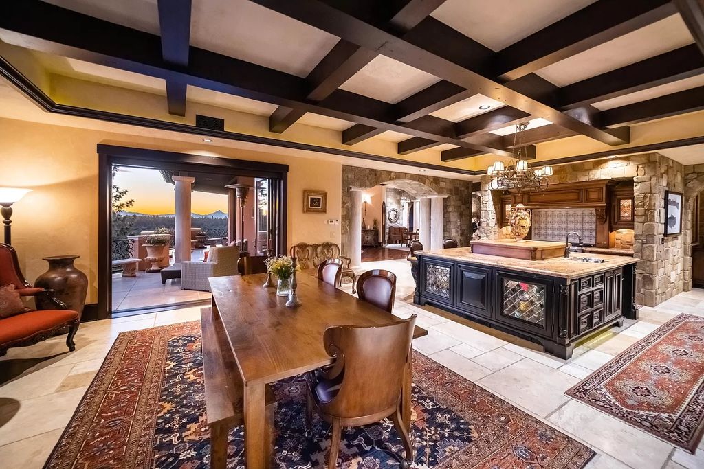 The Estate in Bend offers gourmet kitchen, primary wing, home gym and an expansive outdoor space, now available for sale. This home located at 1746 Wild Rye Cir, Bend, Oregon