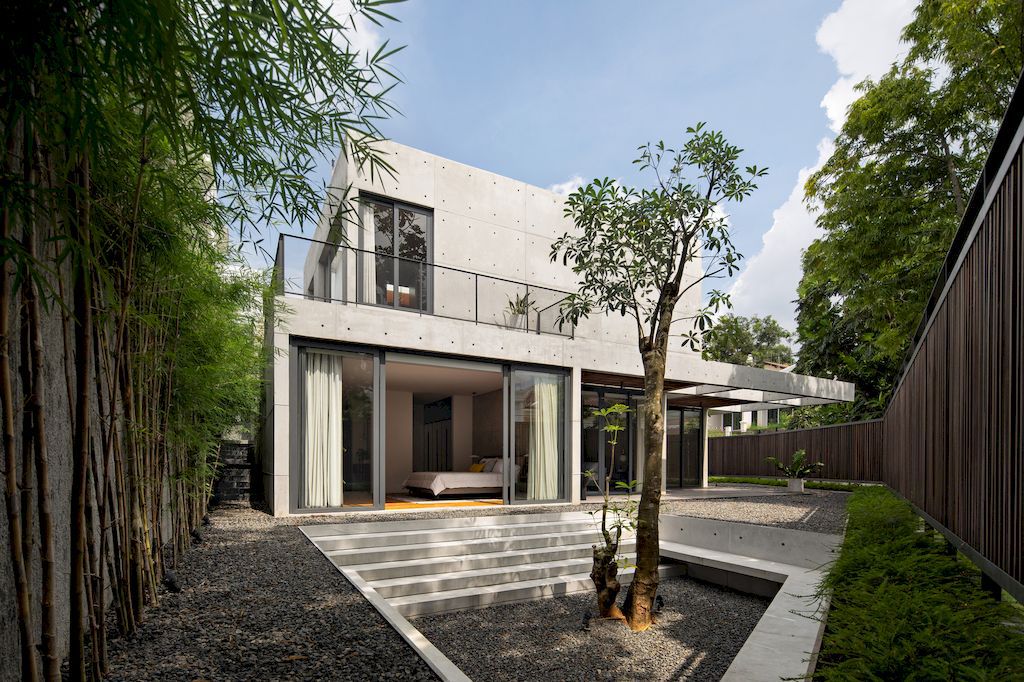 Cascading House Stunning Concrete Home by Tamara Wibowo Architects 2
