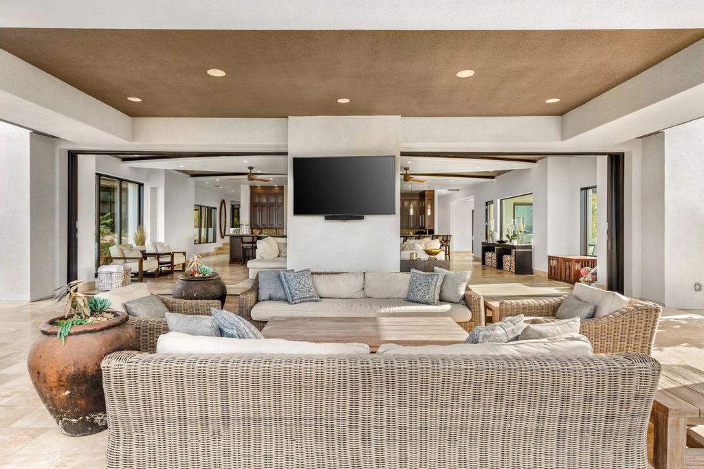 The Henderson Home, a newly renovated double-gated residence spotlights high ceilings, curved staircases, an open floor plan and an amazing outdoor area is now available for sale. This home located at 578 Lairmont Pl, Henderson, Nevada