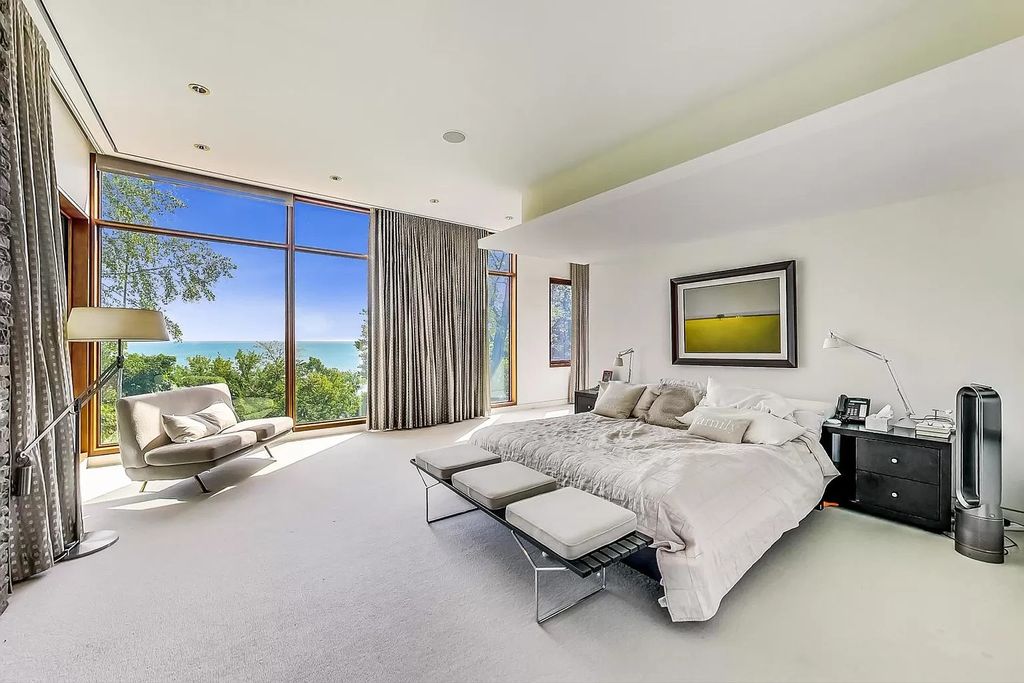 The Estate in Highland Park is a luxurious home having unparalleled amenities and gorgeous lake views from every significant room now available for sale. This home located at 337 N Deere Park Dr E, Highland Park, Illinois; offering 06 bedrooms and 08 bathrooms with 11,022 square feet of living spaces.
