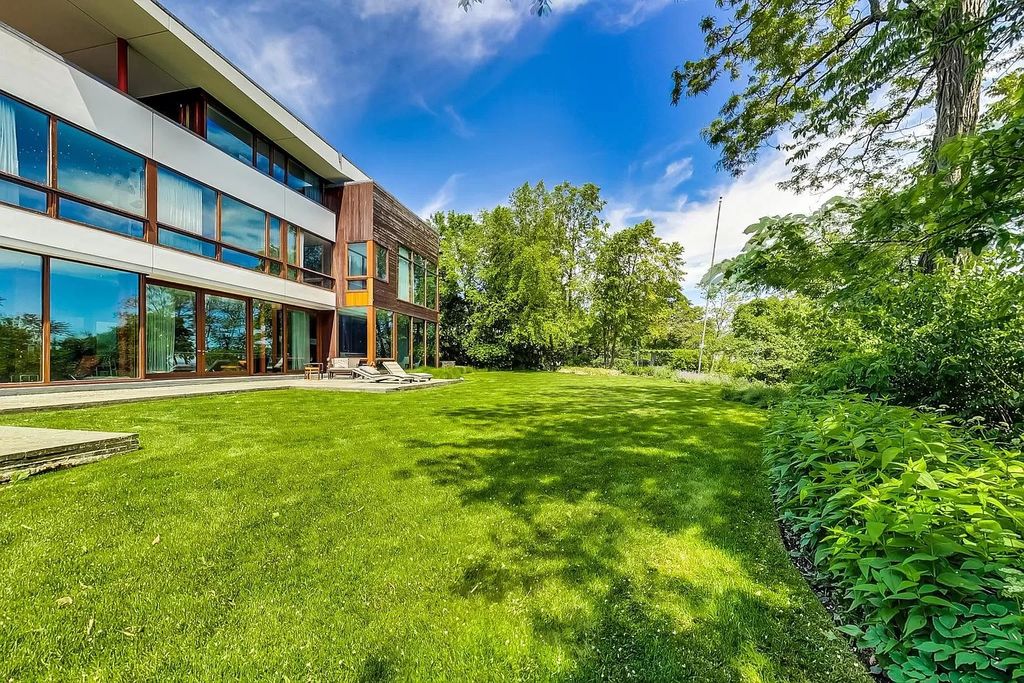 The Estate in Highland Park is a luxurious home having unparalleled amenities and gorgeous lake views from every significant room now available for sale. This home located at 337 N Deere Park Dr E, Highland Park, Illinois; offering 06 bedrooms and 08 bathrooms with 11,022 square feet of living spaces.