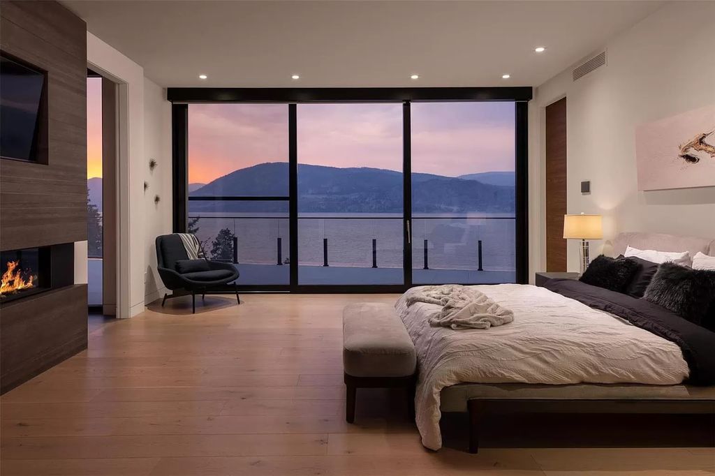The Home in Kelowna offers unparalleled amenities, including stunning Japanese-inspired hidden garden, beach house, pool, and so much more, now available for sale. This home located at 6950 Lakeshore Rd, Kelowna, BC V1W 4J5, Canada