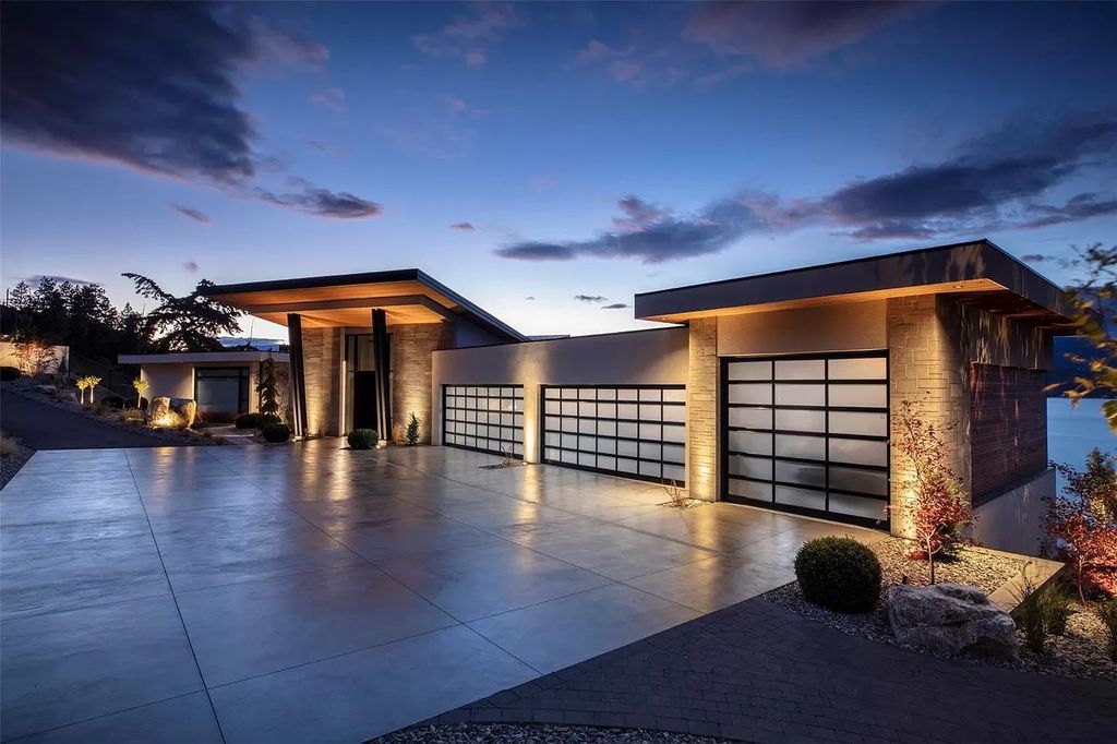 The Home in Kelowna offers unparalleled amenities, including stunning Japanese-inspired hidden garden, beach house, pool, and so much more, now available for sale. This home located at 6950 Lakeshore Rd, Kelowna, BC V1W 4J5, Canada