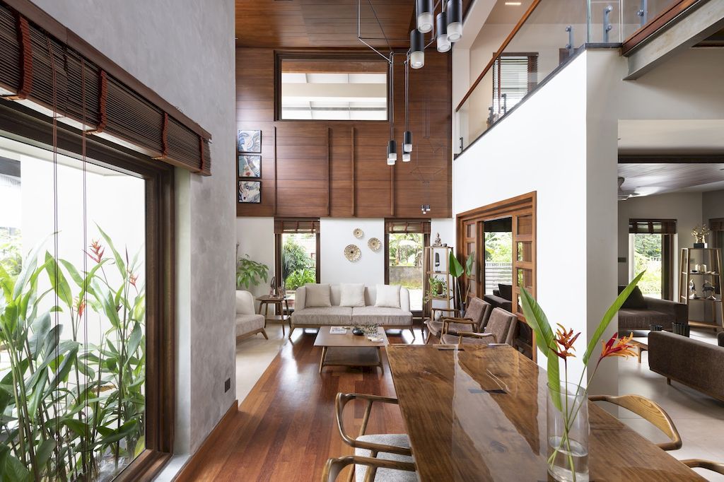 Kodath House for Traditional Modernism by Archimatrix India Associates 3