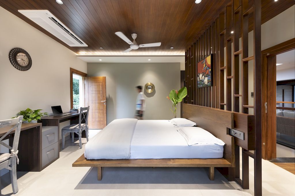 Kodath House for Traditional Modernism by Archimatrix India Associates 5