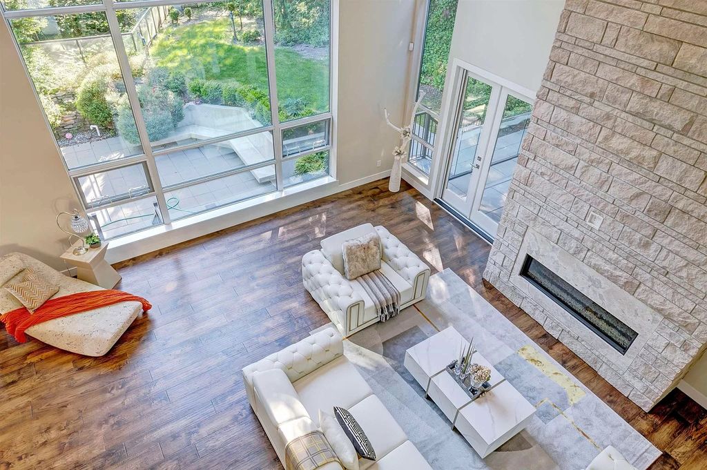 The Estate in West Vancouver is a stunning contemporary south-facing home with ultra-luxury now available for sale. This home located at 735 Southborough Dr, West Vancouver, BC V7S 1N1, Canada