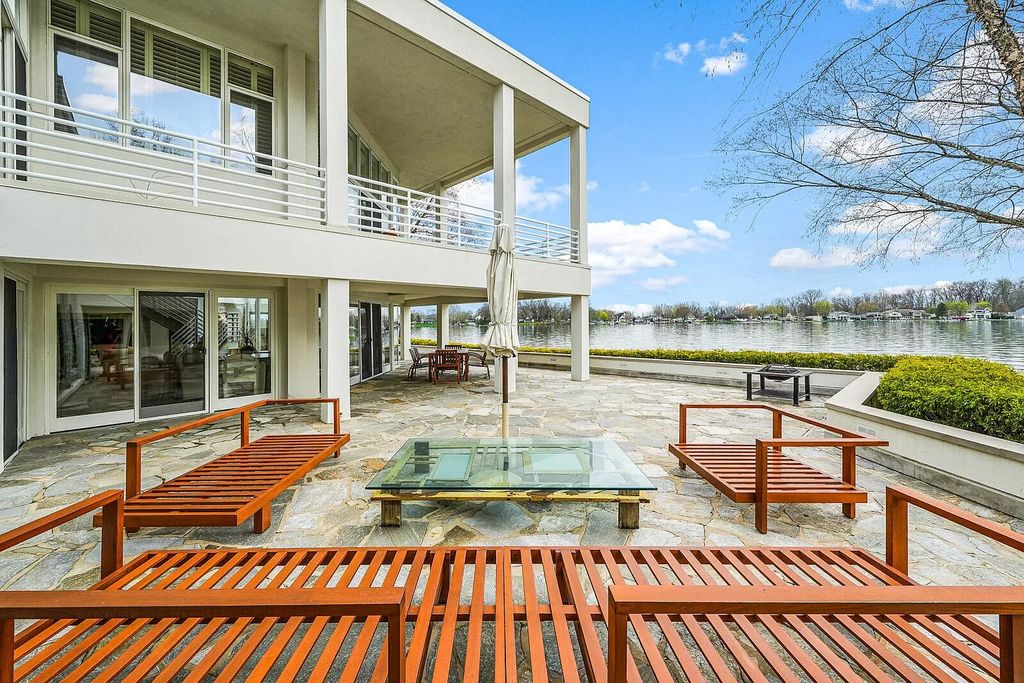 The House in Cassopolis has a Luxury Miami Vibe and a well-designed floor plan with separate split upper levels, now available for sale. This home located at 62234 Carlton Dr, Cassopolis, Michigan