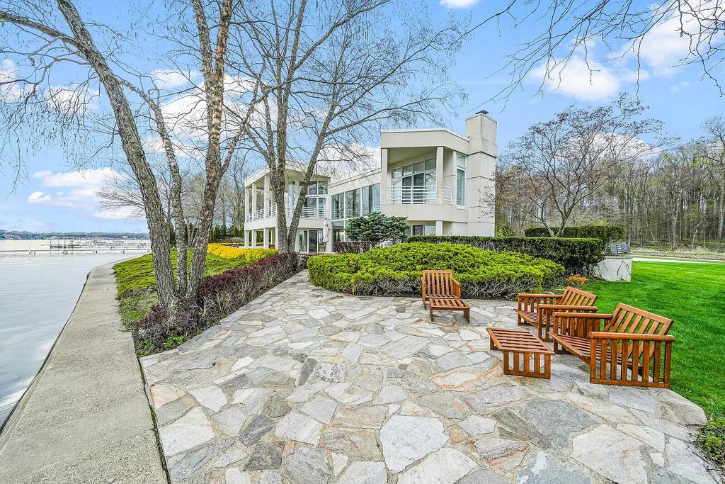 The House in Cassopolis has a Luxury Miami Vibe and a well-designed floor plan with separate split upper levels, now available for sale. This home located at 62234 Carlton Dr, Cassopolis, Michigan