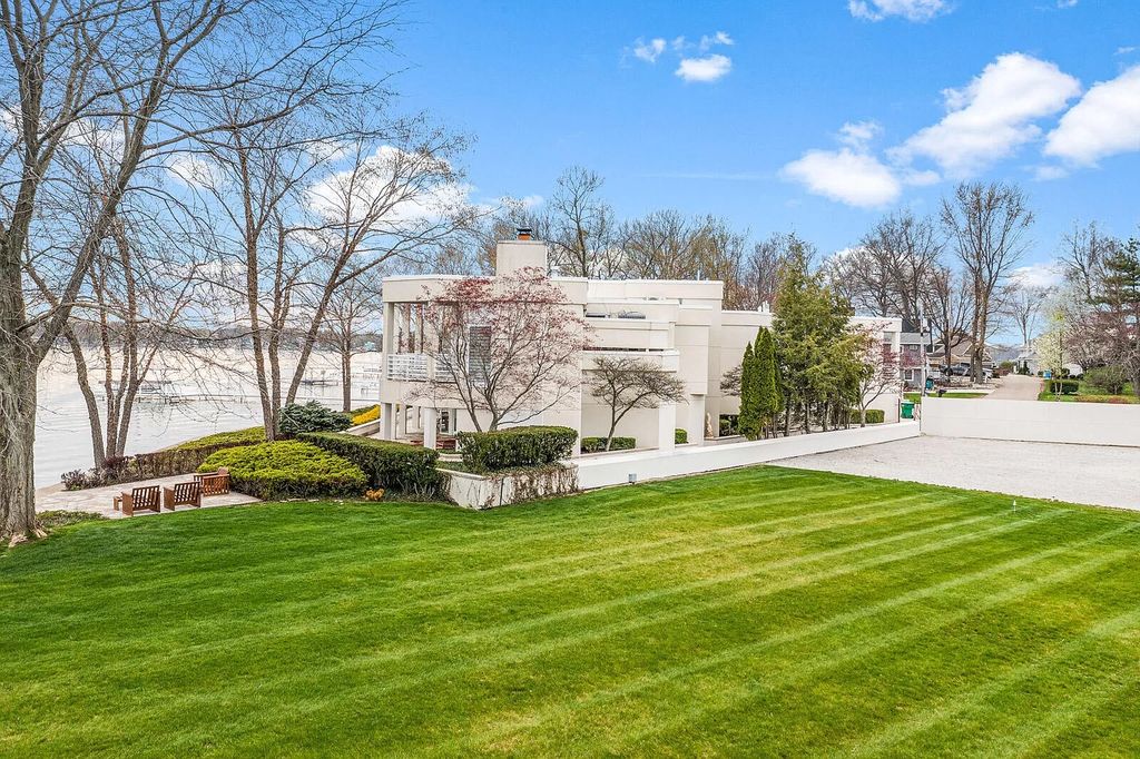 The House in Cassopolis has a Luxury Miami Vibe and a well-designed floor plan with separate split upper levels, now available for sale. This home located at 62234 Carlton Dr, Cassopolis, Michigan