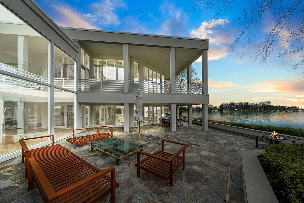 The House in Cassopolis has a Luxury Miami Vibe and a well-designed floor plan with separate split upper levels, now available for sale. This home located at 62234 Carlton Dr, Cassopolis, Michigan