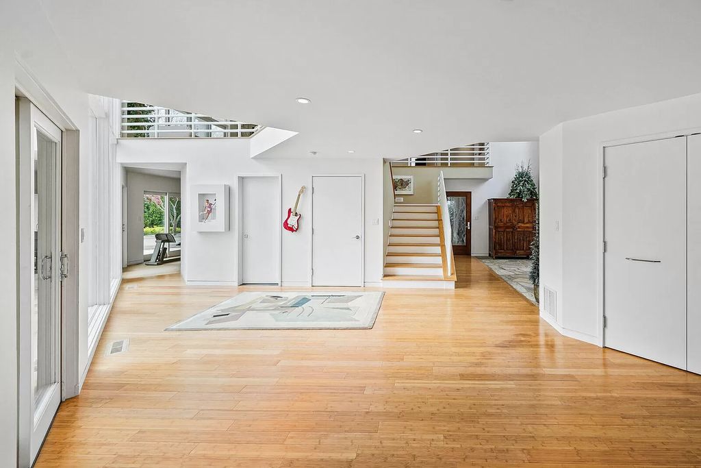 The House in Cassopolis has a Luxury Miami Vibe and a well-designed floor plan with separate split upper levels, now available for sale. This home located at 62234 Carlton Dr, Cassopolis, Michigan