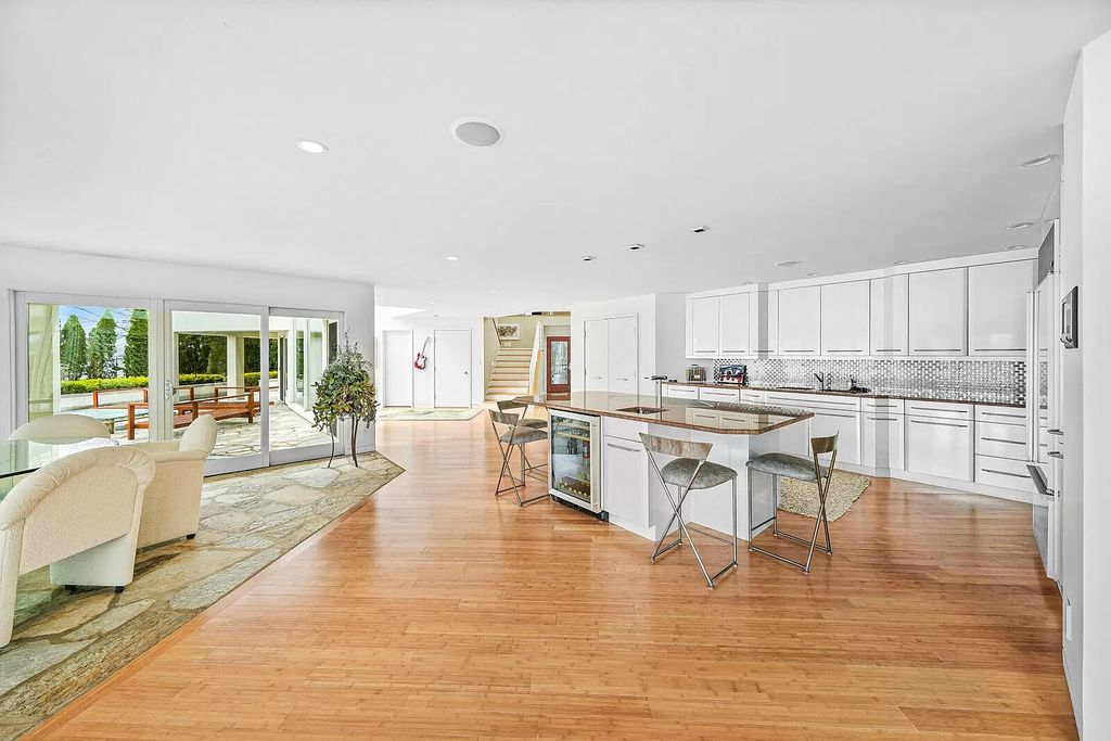 The House in Cassopolis has a Luxury Miami Vibe and a well-designed floor plan with separate split upper levels, now available for sale. This home located at 62234 Carlton Dr, Cassopolis, Michigan