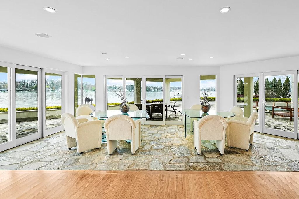 The House in Cassopolis has a Luxury Miami Vibe and a well-designed floor plan with separate split upper levels, now available for sale. This home located at 62234 Carlton Dr, Cassopolis, Michigan