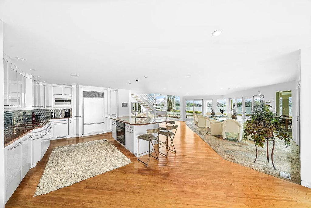 The House in Cassopolis has a Luxury Miami Vibe and a well-designed floor plan with separate split upper levels, now available for sale. This home located at 62234 Carlton Dr, Cassopolis, Michigan