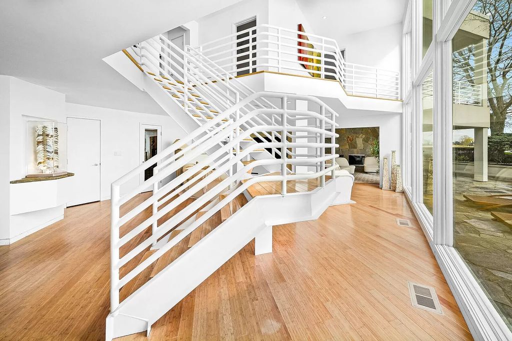 The House in Cassopolis has a Luxury Miami Vibe and a well-designed floor plan with separate split upper levels, now available for sale. This home located at 62234 Carlton Dr, Cassopolis, Michigan