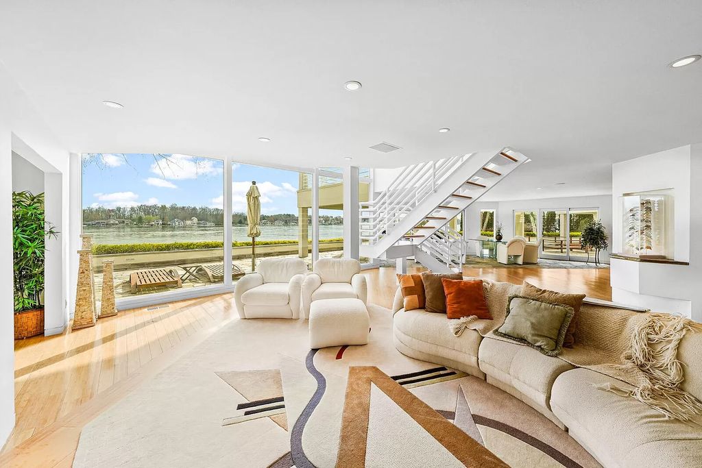 The House in Cassopolis has a Luxury Miami Vibe and a well-designed floor plan with separate split upper levels, now available for sale. This home located at 62234 Carlton Dr, Cassopolis, Michigan