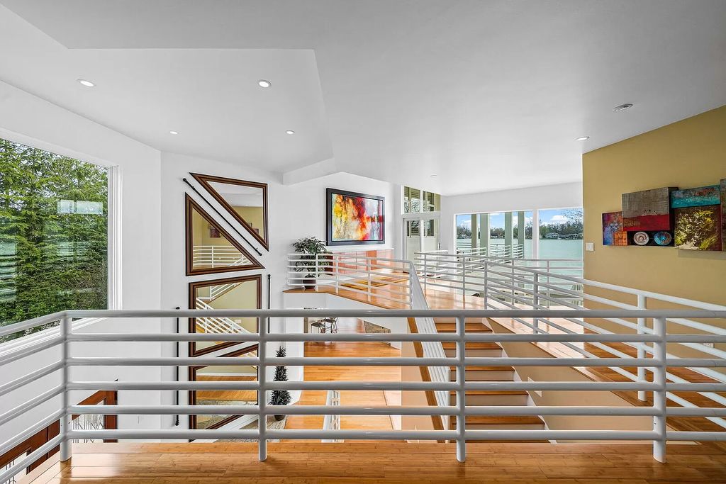 The House in Cassopolis has a Luxury Miami Vibe and a well-designed floor plan with separate split upper levels, now available for sale. This home located at 62234 Carlton Dr, Cassopolis, Michigan
