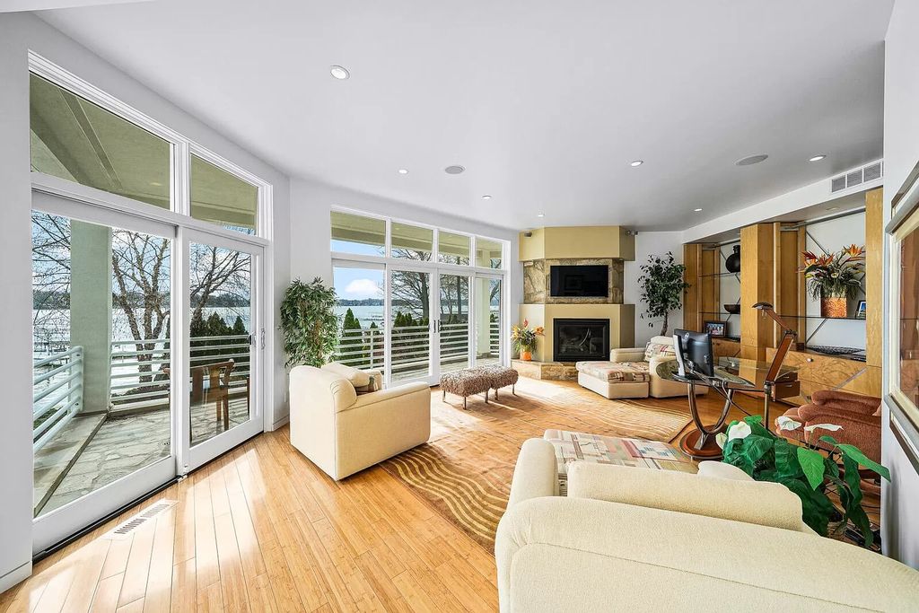 The House in Cassopolis has a Luxury Miami Vibe and a well-designed floor plan with separate split upper levels, now available for sale. This home located at 62234 Carlton Dr, Cassopolis, Michigan