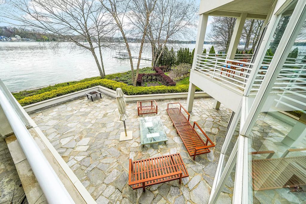 The House in Cassopolis has a Luxury Miami Vibe and a well-designed floor plan with separate split upper levels, now available for sale. This home located at 62234 Carlton Dr, Cassopolis, Michigan