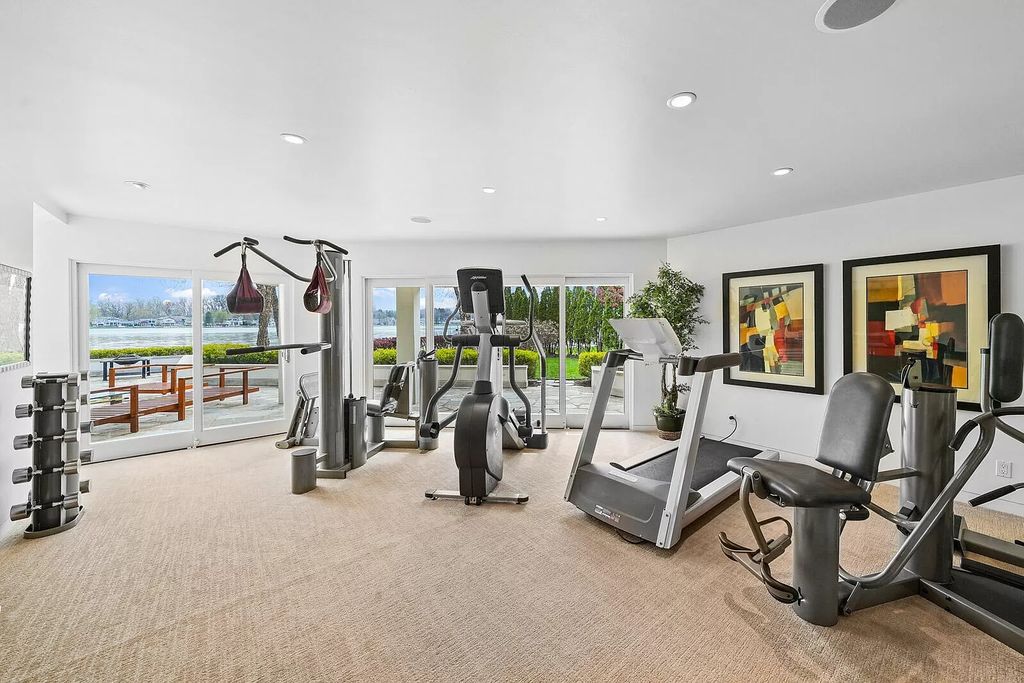 The House in Cassopolis has a Luxury Miami Vibe and a well-designed floor plan with separate split upper levels, now available for sale. This home located at 62234 Carlton Dr, Cassopolis, Michigan
