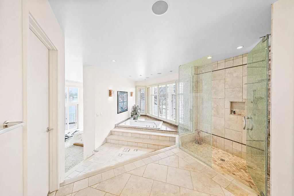 The House in Cassopolis has a Luxury Miami Vibe and a well-designed floor plan with separate split upper levels, now available for sale. This home located at 62234 Carlton Dr, Cassopolis, Michigan