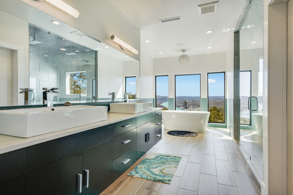 The Home in Austin, a one of a kind property have been significantly upgraded in 2021 with Modern and open floor plan is now available for sale. This home located at 6307 W Courtyard Dr, Austin, Texas
