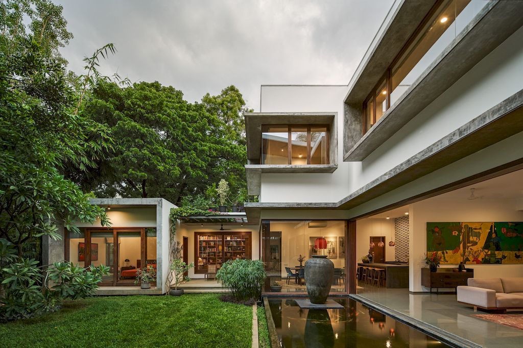 Raintree House a climate responsive Chennai home by Khosla Associates 20
